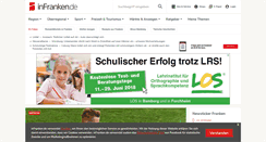 Desktop Screenshot of infranken.de